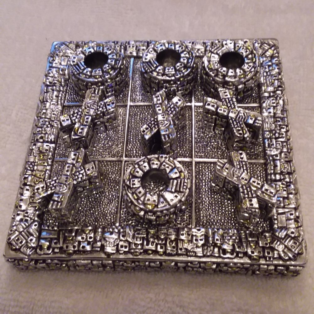 Tic Tac Toe Gothic Designed Set